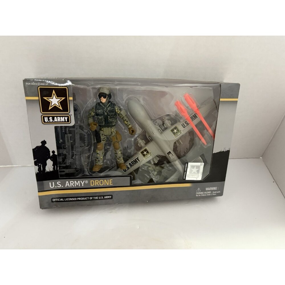 Excite U.S. Army Drone Official Licensed Action Figure Military Soldier